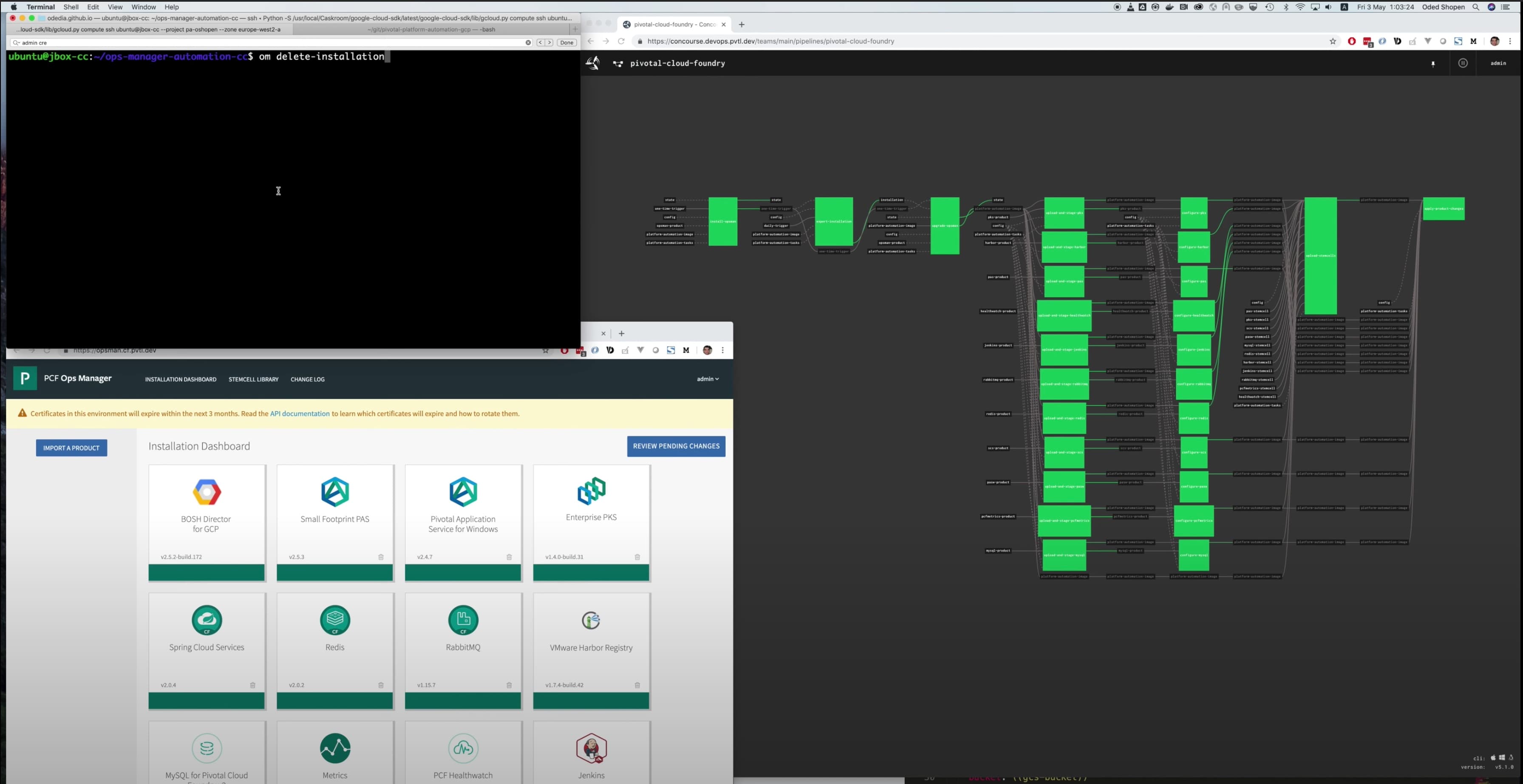 Restoring an Entire PCF Platform with Automation